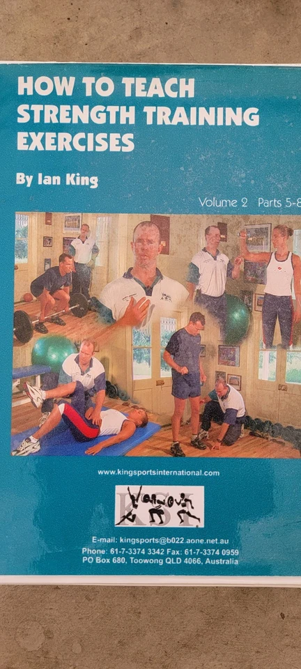 Ian King KSI - How To Teach Strength Training Exercises Foto 2 de 4