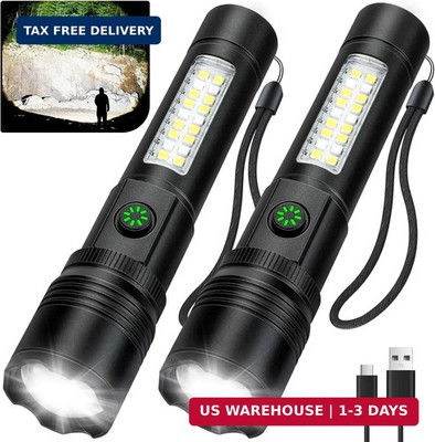 Flashlight Rechargeable Flashlights High Lumens, 99,000 LM Bright LED Flashlight