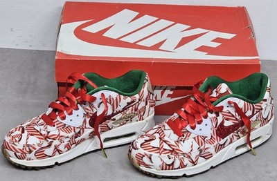 Nike Air Max 90 Candy Cane Christmas 2015 Size 7