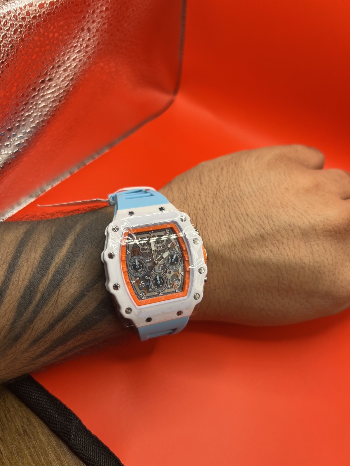 Invicta - Valxor - 40mm - Light Blue/Orange - (69774)