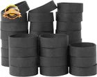 35 Pc Black Rubber Bands Heavy Duty Tactical 3.5" x 3/4" Wide Size 94