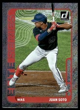 2021 Donruss Elite Series rapture Juan Soto Washington Nationals #1