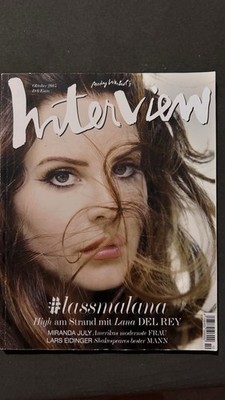 Interview Magazine lana Del Rey 2015 Honeymoon era Rare