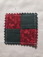 Pocket Prayer Quilt,Handmade,Cross,Christian,Christmas