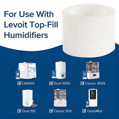 Für Luftbefeuchter Ersatzfilter Entwickelt für Dual150 Dual200S LV600S