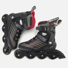 Rollerblade Zetrablade Women s 8 Black Gray Pink 80mm Fitness Inline Skates
