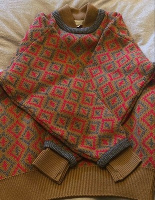 Christian Dior SPORTS Sweater Geometric Pattern Size M