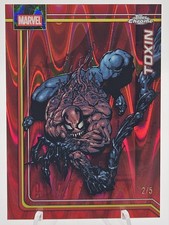 2026 Topps Chrome Marvel Comics #181 Toxin Red RayWave Refractor /5
