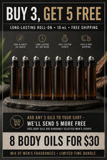 8 BODY OILS FOR THE PRICE OF 3  - Long-Lastin...
