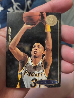 1994-95 SP Championship #70 Reggie Miller Indiana Pacers Basketball Card