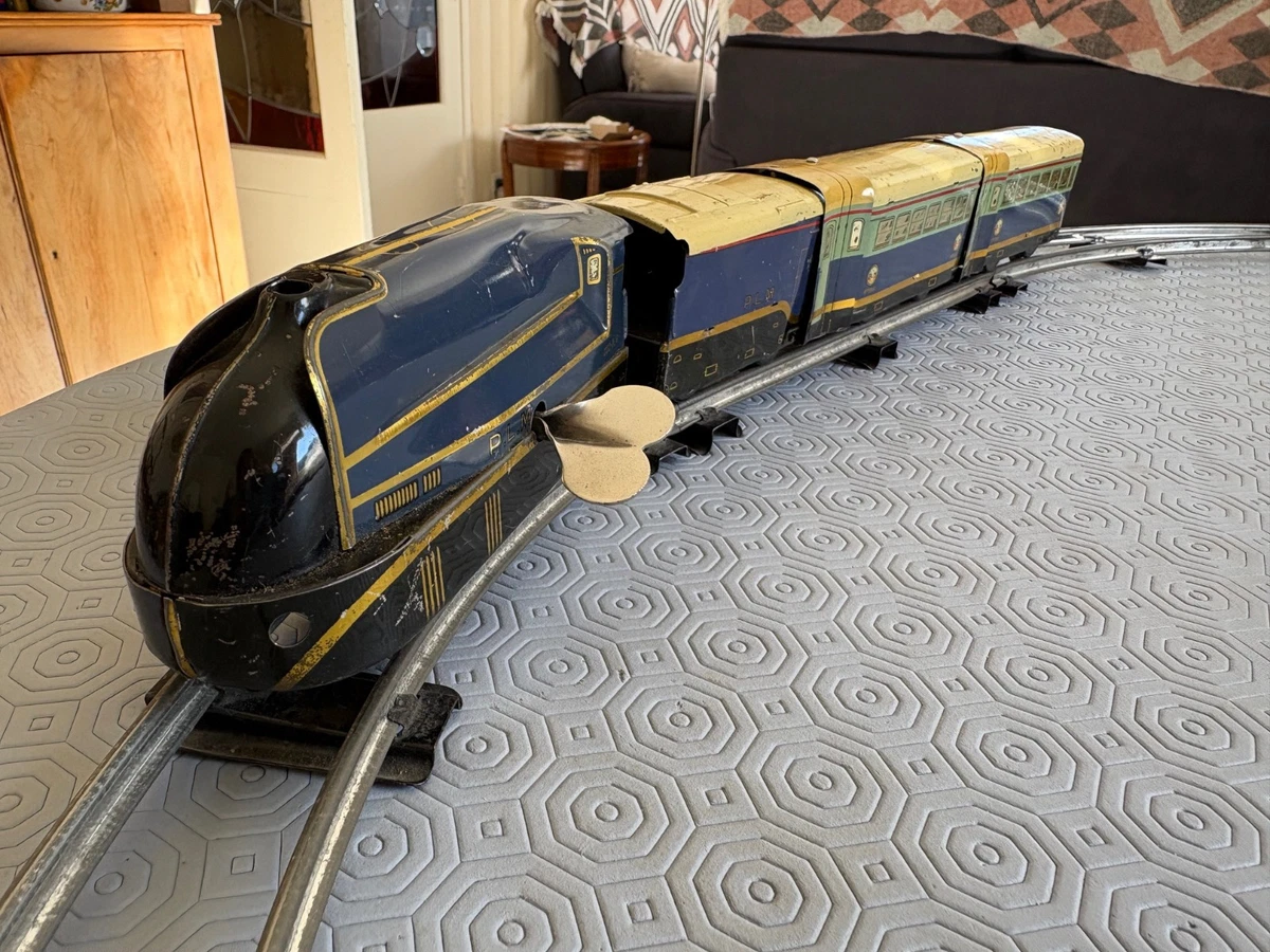 Locomotive Hornby échelle O – TBZ BB 13001 – Modèle En Métal Bleu D'occasion (lire Description)