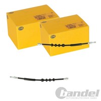 2X Hella Bremsschlauch BremsschlÄUche 470Mm Hinten Passend FüR Audi A6 A7