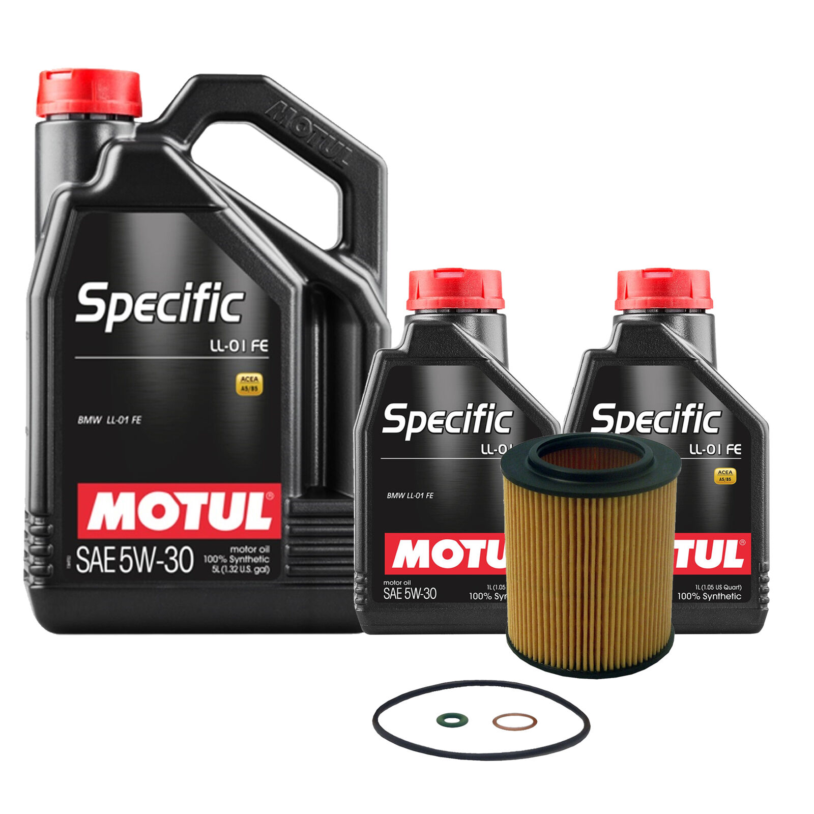 7L Motul SPECIFIC LL-01 FE 5W-30 Wix Filter Motor Oil Change Kit API SN