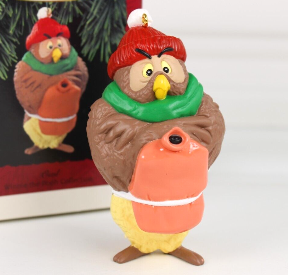 Hallmark Winnie the Pooh Vintage Owl Keepsake Ornament 1993