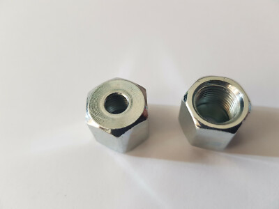 2 Überwurfmutter Bremsleitung Nippel Bremsrohr Verschraubung 4,75  M10x1 L= 13mm