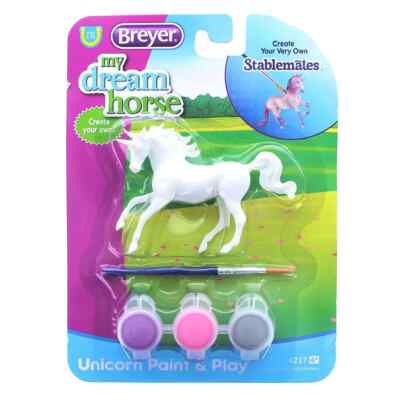 Breyer Stablemates Unicorn Paint & Play Magnolia