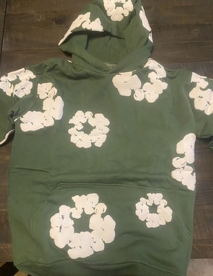 NEW Green Denim Tears Hoodie and pants Size M Mens Cotton