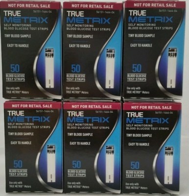 TRUE Metrix Blood Glucose 300 Test Strips (6 Boxes Of 50 Count)# Exp:  7/31/2027