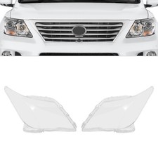 For 2007-2012?Lexus?LX570 Headlight Lens Covers Headlight Covers Pair Left+Right