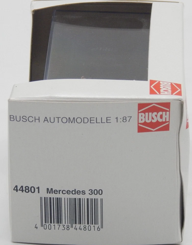 Busch MERCEDES-BENZ 300 John F Kennedy 1.87 Nuevo En Caja Hecho en Alemania RARO Foto 3 de 4