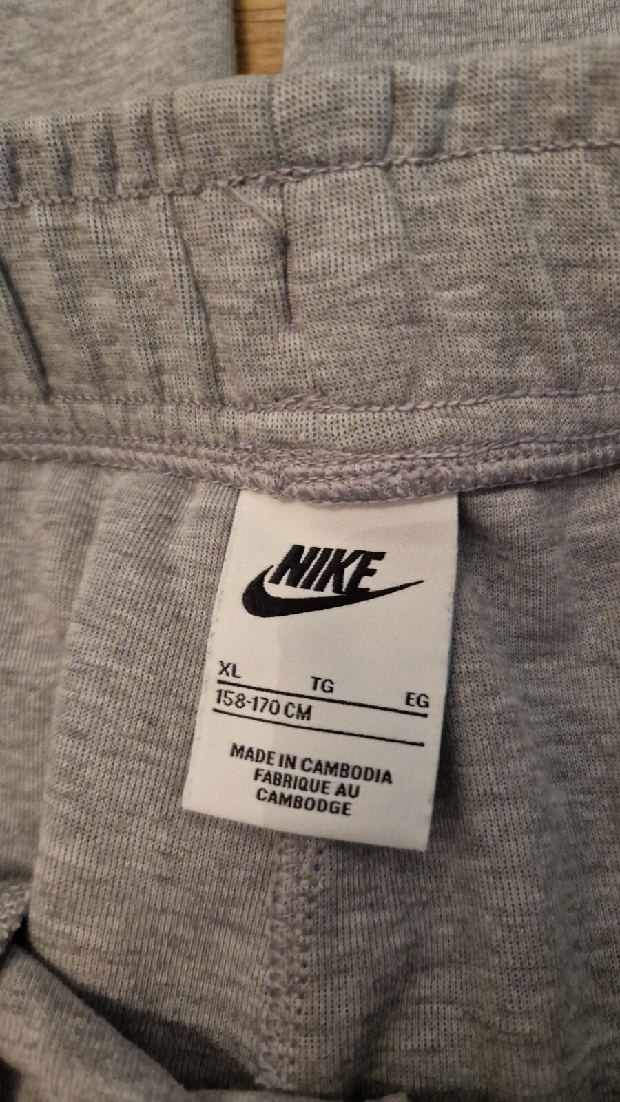 Junior NIKE TECH grey Joggers Size XL eBay