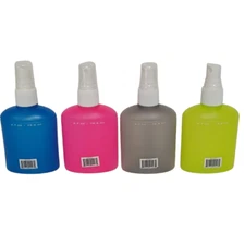4 Pack Small Spray Bottle 2.7Oz /80Ml Travel Spray Bottle Fine Mist Multicolor