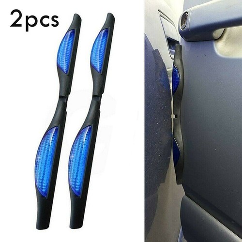 Easy to Install Blue Car Door Protectors with Reflectors Prevent