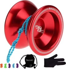 Metal T5 Overlord Professional Unresponsive Yoyo Alloy Yoyo With12 Yo Yo Strings