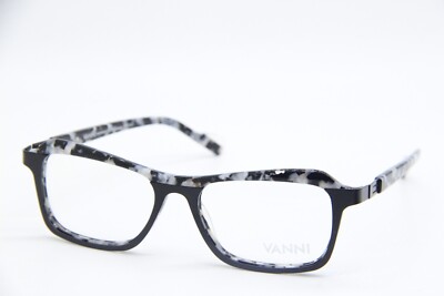 NEW VANNI V8441 C510 BLACK GRAY AUTHENTIC EYEGLASSES FRAMES 54-17