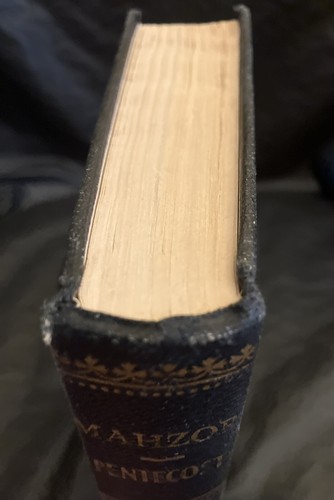 1933 "Gottesdienst zum Fest der Wochen" Hardcover Buch! Simon Glazer, überarbeitet - Bild 2 von 7