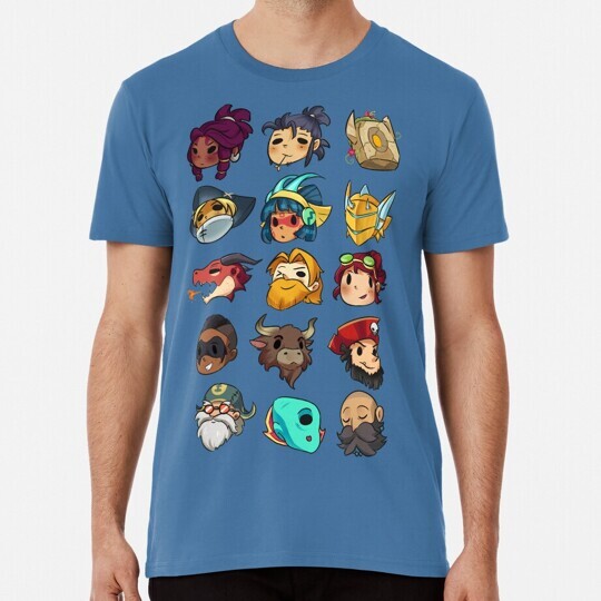 Brawlhalla Legends Set 1 Of 2 Size S to 5XL Made in the USA T-Shirt