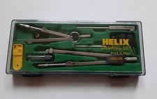 Vintage Helix 6 Piece Compass Drawing Set