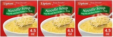 Lipton Soup Secrets Noodle Mix with Chicken Broth, 4.9 oz (3 Boxes)