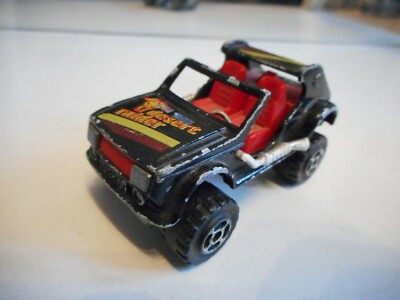 Majorette 4x4 CRazy Car in schwarz