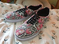 Vans Che2shire Cat Disney Size 12 UK Incredible Condition Shoes
