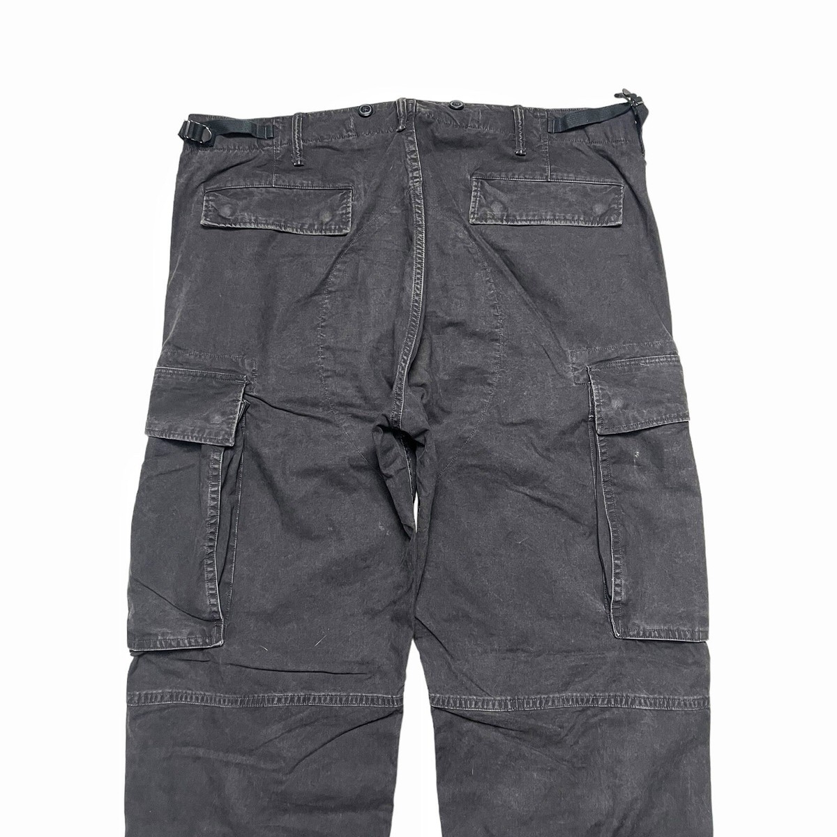 Double RL Ralph Lauren RRL Surplus Cargo Pants Black Washed Double RL Ralph Lauren RRL Surplus Cargo Pants Black Washed