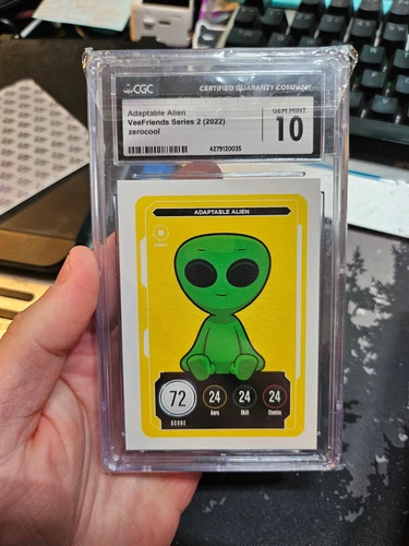 GOO VeeFriends Series 2 Compete And Collect Adaptable Alien CGC 10 Zerocool.