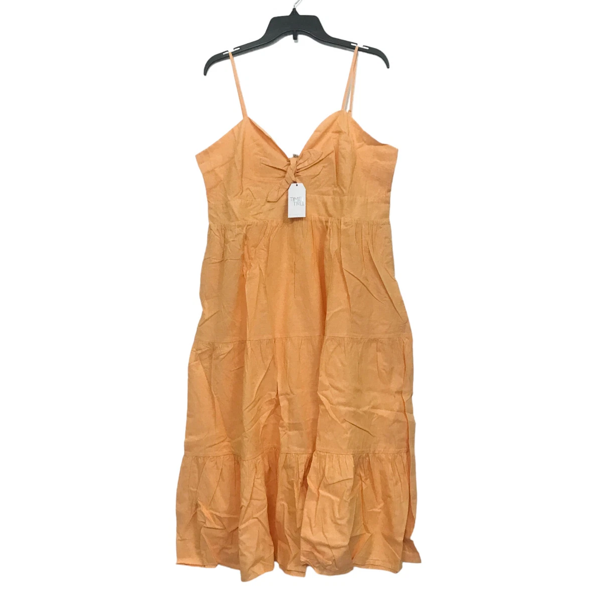 chinese dress ladies Time and Tru Women's Sleeveless Knit Dress (US, Alpha, Small, Regular,  Regular, Black) at Amazon Women's Clothing store main image 0