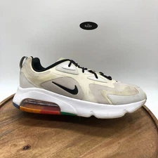 Nike Air Max 200 Running Shoes Sneakers Mens Size 12 Grey White Multi AQ2568 002