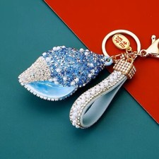 Bag Charm Keychain Keyring Handbag Accessories Decoration Rhinestone Gift