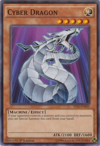 Cyber Dragon - YS15-ENF05 - Common - 1st Edition - Near Mint | eBay