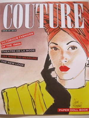 COUTURE Volume 4: VICTORIAN FASHIONS OF THE 1940s Paper Doll Book by Jim Howard
