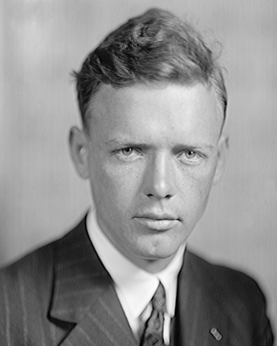 Portrait de Charles Lindbergh 8"x10" impression photographique 8x10 - Photo 1/2
