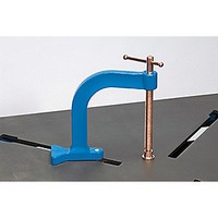 Miller Electric X-clamp,2 W X 10 D X 8 In. H,blue, 300850 Miller Electric X-clamp,2 W X 10 D X 8 In. H,blue, 300850