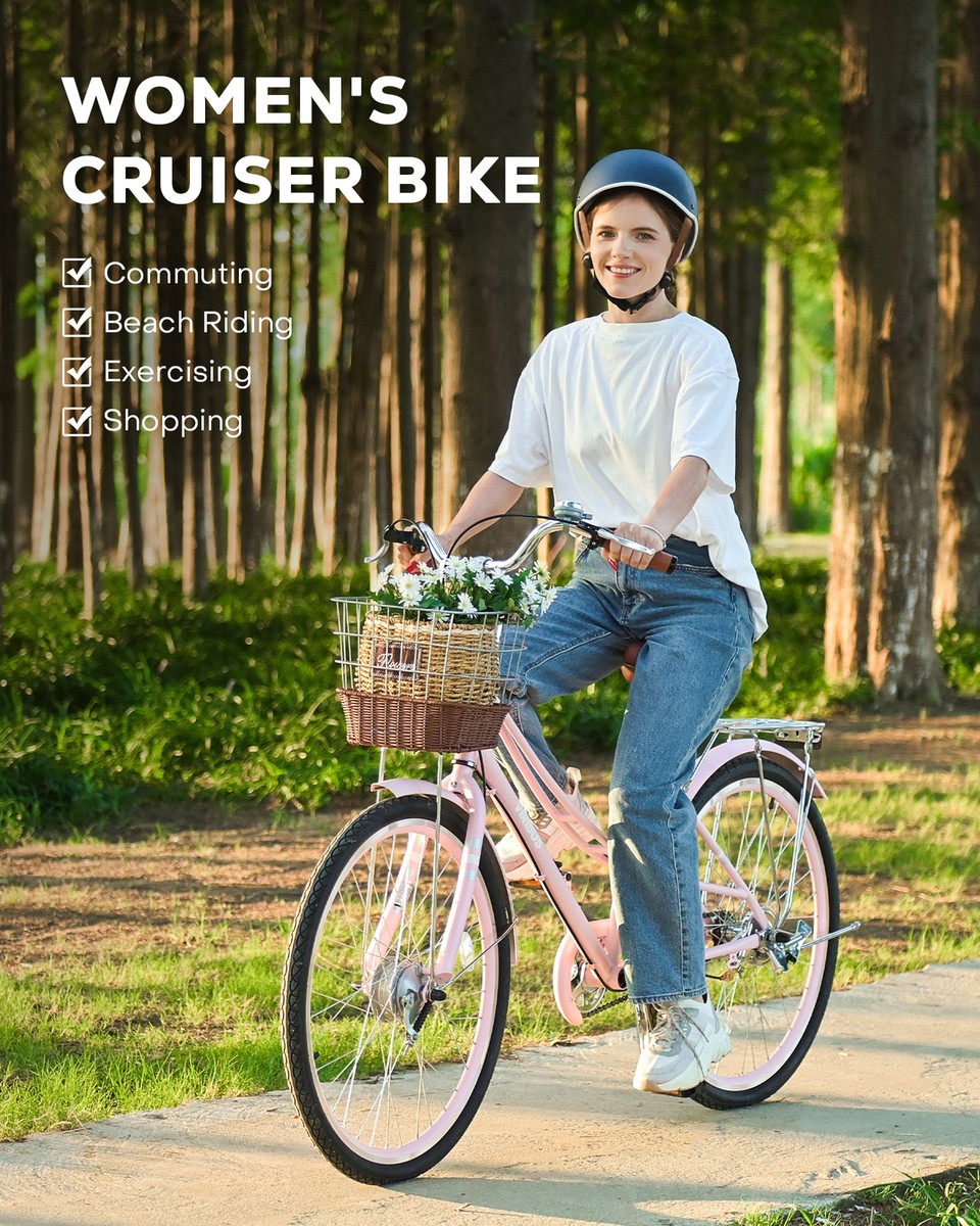 Basket Female Cruiser Bikes Beach Cruiser 33/mo Finance Bike For