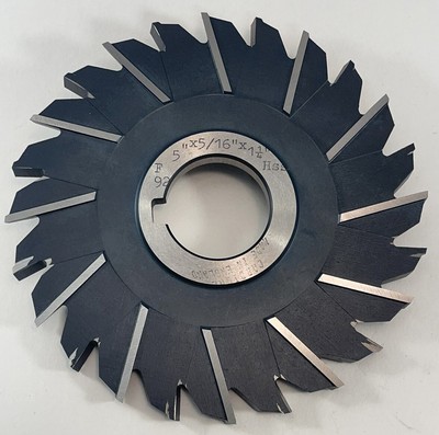 Horizontalfräser 5'' x 5/16'' x 1-1-4'' Bohrung Seiten- & Planfräser SC9 D5
