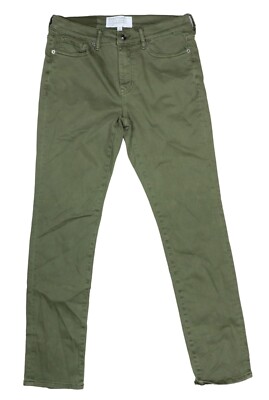 Sanctuary 30Wx31L Slim Fit Straight Leg Men's Denim Jeans NWT Green Fatigue