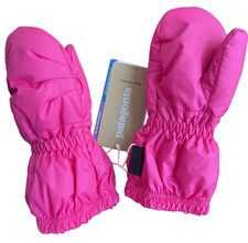 NEW Patagonia Baby Puff Mittens - Infants Babies 3-6 months Pink Retail 45