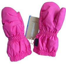 NEW Patagonia Baby Puff Mittens - Infants Babies 3-6 months Pink Retail $45
