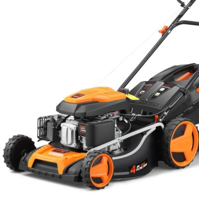 FUXTEC Benzin Rasenmäher Motormäher 196ccm GT Mäher Benzinmäher 6PS